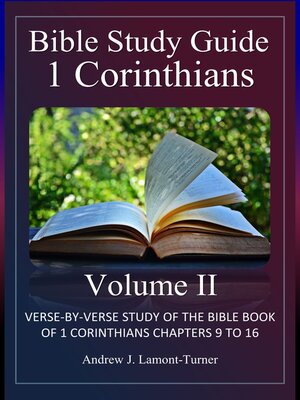cover image of Bible Study Guide: 1 Corinthians, Volume II